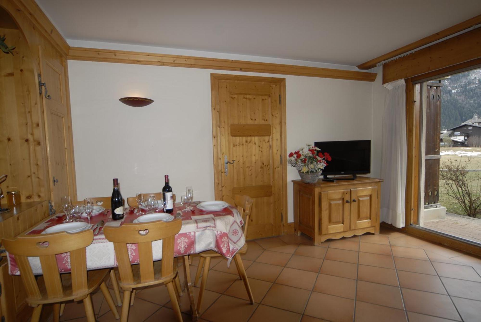 Front Ski Slope Chamonix Apartment Extérieur photo