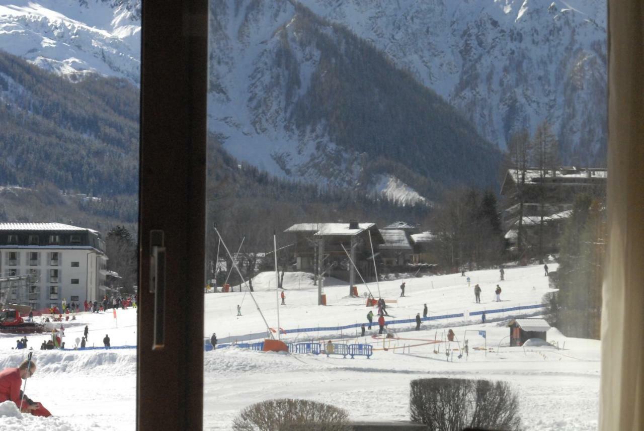 Front Ski Slope Chamonix Apartment Extérieur photo